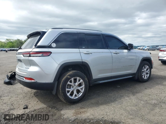 2022 Jeep Grand Cherokee Limited z VIN 1C4RJHBG6N8531726, wystawiony jako Copart lot #56791825 z przebiegiem 23 583 mil mil oraz Szkoda całkowita • Salvage title. Historia ofert i sprzedaży dostępna na DreamBid. Obrazek 3.
