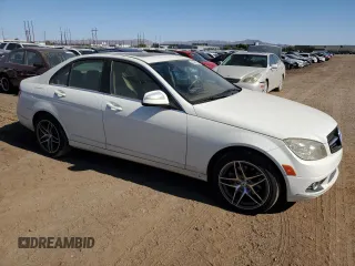 2008 Mercedes-Benz C 300 Sport with VIN WDDGF54X28F037762, listed as a Copart auction lot 65386975 with 273,402 mi miles and Clean title. Bid and sale history available at DreamBid. Image 4.