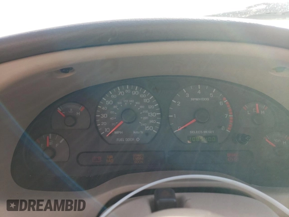 2001 Ford Mustang GT Deluxe with VIN 1FAFP45XX1F100307, listed as a Copart auction lot 45550465 with 108,540 mi miles and Salvage Title. Bid and sale history available at carsss.com. Image 9.