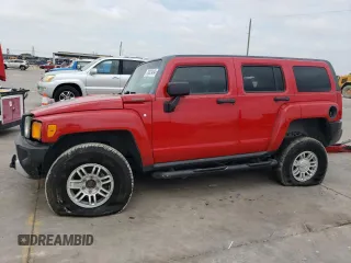 2008 Hummer H3 SUV with VIN 5GTEN13E688138698, listed as a Copart auction lot 70323494 with 0 mi miles and Salvage Title. Bid and sale history available at carsss.com. Image 1.