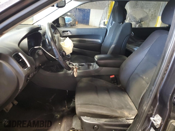 2017 Dodge Durango SXT with VIN 1C4RDJAG3HC905274, listed as a Copart auction lot 58989625 with 87,498 mi miles and Salvage title. Bid and sale history available at DreamBid. Image 7.
