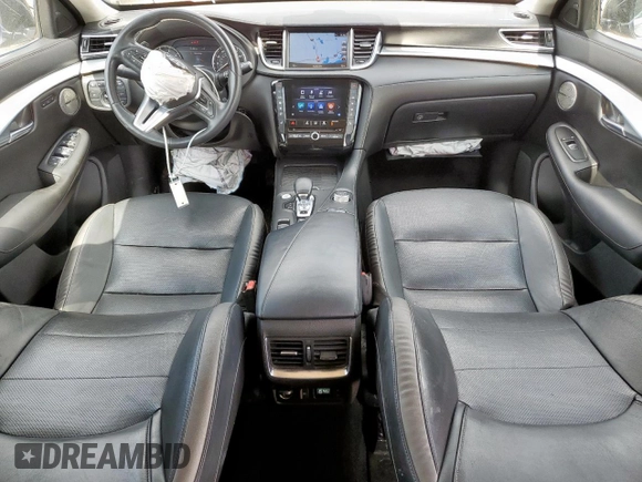 2019 Infiniti QX50 Essential with VIN 3PCAJ5M39KF115669, listed as a Copart auction lot 65276265 with 65,261 mi miles and Salvage title. Bid and sale history available at DreamBid. Image 8.