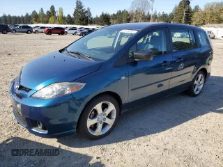 2006 Mazda 5 Sport with VIN JM1CR293760113190, listed as a Copart auction lot 54105865 with 120,194 mi miles and Salvage Title. Bid and sale history available at carsss.com. Image 1.