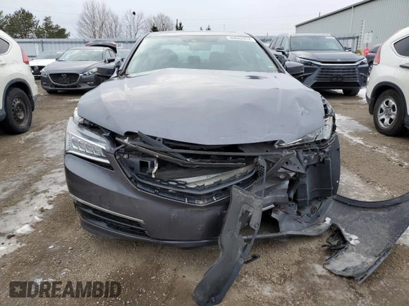 2017 Acura TLX V6 w/Technology Pkg with VIN 19UUB3F50HA800594, listed as a Copart auction lot 80662914 with 136,297 mi miles and Salvage Title. Bid and sale history available at carsss.com. Image 5.