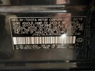 2018 Lexus GS with VIN JTHCZ1BL8JA009006, listed as a Copart auction lot 46248035 with 65,214 mi miles and Salvage Title. Bid and sale history available at carsss.com. Image 12.