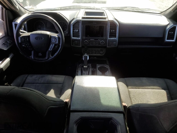 2015 Ford F-150 XLT with VIN 1FTEW1EFXFKD15991, listed as a Copart auction lot 55333551 with 0 mi miles and Salvage Title. Bid and sale history available at carsss.com. Image 8.