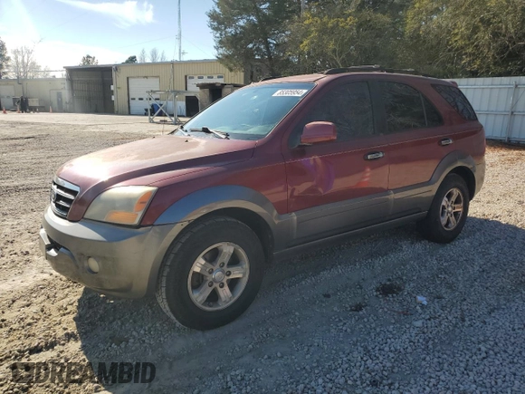 2007 Kia Sorento LX z VIN KNDJD736275669305, wystawiony jako Copart lot #85305954 z przebiegiem 217 513 mil mil oraz Szkoda całkowita • Salvage title. Historia ofert i sprzedaży dostępna na DreamBid. Obrazek 1.