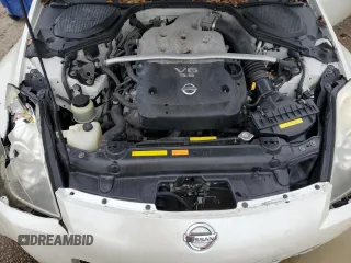 2006 Nissan 350Z Touring z VIN JN1AZ36A86M456456, wystawiony jako Copart lot #59199645 z przebiegiem 109 682 mil mil oraz Szkoda całkowita • Salvage title. Historia ofert i sprzedaży dostępna na DreamBid. Obrazek 11.
