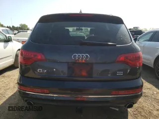 2013 Audi Q7 Premium Plus with VIN WA1LMAFE8DD011475, listed as a Copart auction lot 64720144 with 125,632 mi miles and Salvage title. Bid and sale history available at DreamBid. Image 6.
