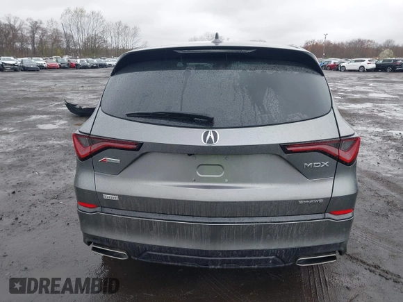 2023 Acura MDX w/A-Spec Package with VIN 5J8YE1H09PL005948, listed as a IAAI auction lot 42027540 with 15,963 mi miles and . Bid and sale history available at DreamBid. Image 16.