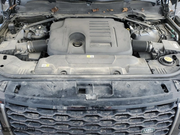 2020 Land Rover Range Rover HSE with VIN SALGS2RU5LA409208, listed as a Copart auction lot 46305655 with 108,231 mi miles and Salvage Title. Bid and sale history available at carsss.com. Image 12.