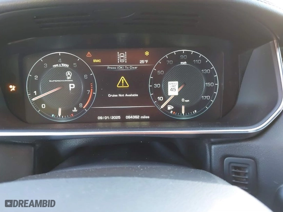 2016 Land Rover Range Rover Sport V8 Dynamic with VIN SALWR2EF5GA570159, listed as a IAAI auction lot 41289718 with 94,362 mi miles. Bid and sale history available at carsss.com. Image 7.