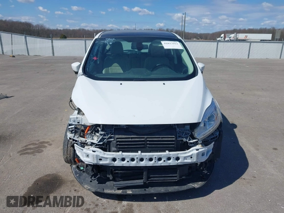2017 Ford C-Max Energi Titanium with VIN 1FADP5FU4HL101319, listed as a IAAI auction lot 41837912 with 158,536 mi miles. Bid and sale history available at carsss.com. Image 12.