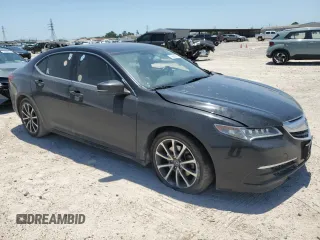 2017 Acura TLX V6 with VIN 19UUB2F30HA002931, listed as a Copart auction lot 56659055 with 110,209 mi miles and Salvage title. Bid and sale history available at DreamBid. Image 4.