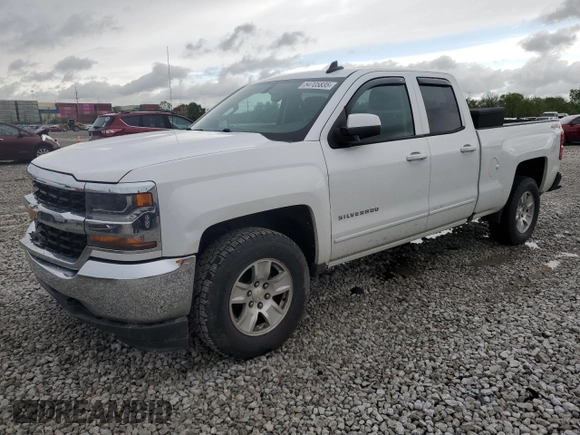 2018 Chevrolet Silverado 1500 LT with VIN 1GCVKREC1JZ170243, listed as a Copart auction lot 54705835 with 126,808 mi miles and Salvage Title. Bid and sale history available at DreamBid. Image 1.