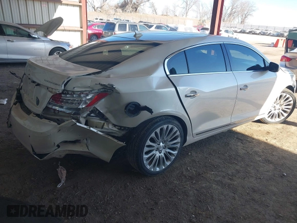 2014 Buick LaCrosse Premium II with VIN 1G4GF5G31EF166411, listed as a IAAI auction lot 41240048 with 82,231 mi miles and . Bid and sale history available at DreamBid. Image 4.
