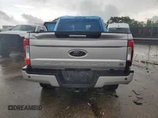 2017 Ford F-250 Lariat with VIN 1FT7W2BT9HEB34178, listed as a Copart auction lot 56340805 with Not provided miles and Salvage title. Bid and sale history available at DreamBid. Image 6.