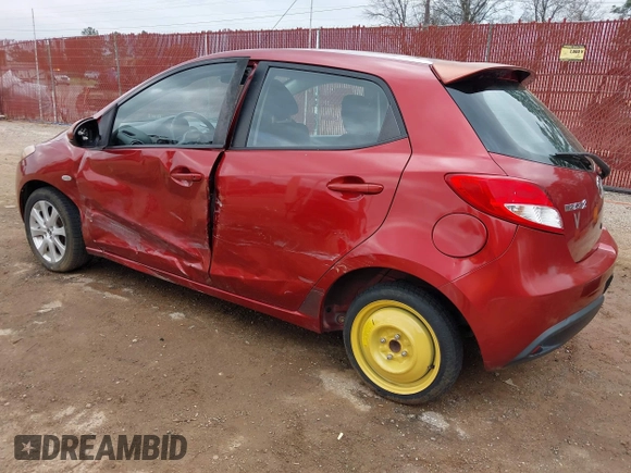 2014 Mazda 2 Touring with VIN JM1DE1LYXE0176541, listed as a IAAI auction lot 41794401 with 133,350 mi miles. Bid and sale history available at carsss.com. Image 3.
