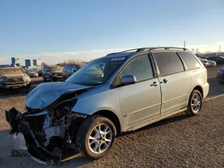 2005 Toyota Sienna XLE with VIN 5TDBA22C45S047187, listed as a Copart auction lot 89070665 with 206,975 mi miles and Salvage Title. Bid and sale history available at carsss.com. Image 1.