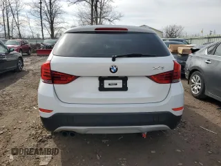 2015 BMW X1 xDrive28i with VIN WBAVL1C58FVY28445, listed as a Copart auction lot 49148015 with 144,319 mi miles and Clean Title. Bid and sale history available at carsss.com. Image 6.