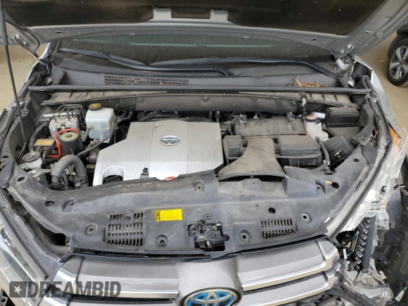 2017 Toyota Highlander Hybrid Limited with VIN 5TDDGRFH5HS024091, listed as a Copart auction lot 50240225 with 97,409 mi miles and Salvage title. Bid and sale history available at DreamBid. Image 12.