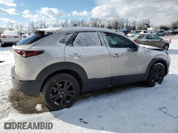 2024 Mazda CX-30 2.5 S Select Sport with VIN 3MVDMBBM9RM627970, listed as a Copart auction lot 87513045 with 8,716 mi miles and Salvage Title. Bid and sale history available at carsss.com. Image 3.