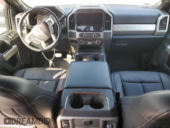 2022 Ford F-350 XL with VIN 1FT8W3BT0NEF02513, listed as a Copart auction lot 48877055 with 53,030 mi miles and Salvage Title. Bid and sale history available at DreamBid. Image 8.