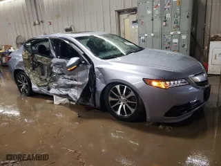 2016 Acura TLX Tech with VIN 19UUB1F55GA013465, listed as a Copart auction lot 86025724 with 28,148 mi miles and Salvage Title. Bid and sale history available at carsss.com. Image 4.