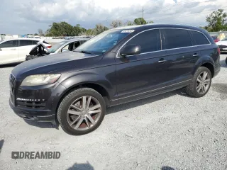 2013 Audi Q7 Premium Plus z VIN WA1LGAFE4DD007575, wystawiony jako Copart lot #59078855 z przebiegiem 132 428 mil mil oraz Szkoda całkowita • Salvage title. Historia ofert i sprzedaży dostępna na DreamBid. Obrazek 1.