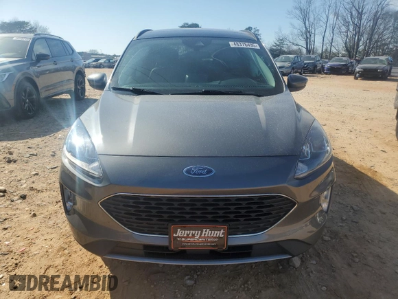 2021 Ford Escape SEL with VIN 1FMCU9H94MUB29569, listed as a Copart auction lot 48378495 with 27,702 mi miles and Salvage Title. Bid and sale history available at DreamBid. Image 5.