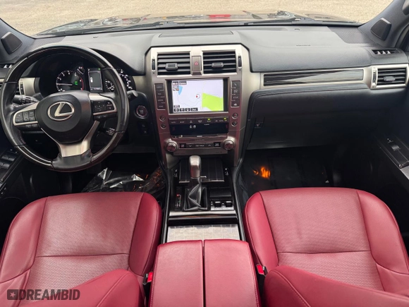2020 Lexus GX with VIN JTJAM7BX0L5246580, listed as a Copart auction lot 53680555 with 117,387 mi miles and Clean Title. Bid and sale history available at carsss.com. Image 9.