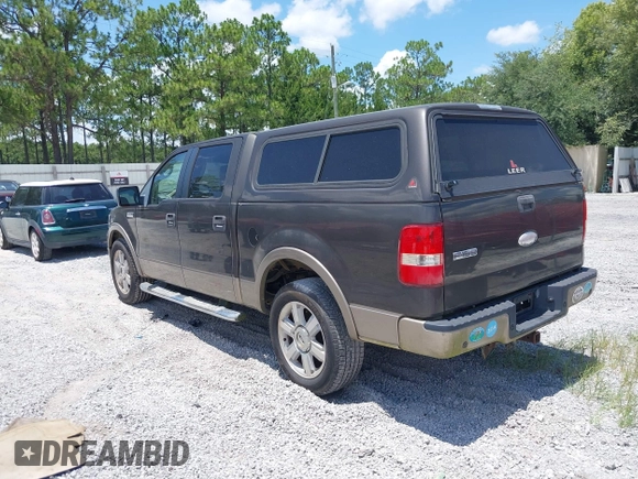 2006 Ford F-150 XLT with VIN 1FTPW12556FA21699, listed as a IAAI auction lot 42712943 with 334,241 mi miles and . Bid and sale history available at DreamBid. Image 3.