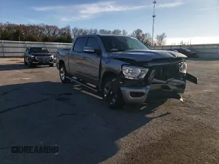 2022 Ram 1500 Lone Star with VIN 1C6SRFFT5NN232761, listed as a Copart auction lot 81259144 with 77,320 mi miles and Salvage title. Bid and sale history available at DreamBid. Image 10.