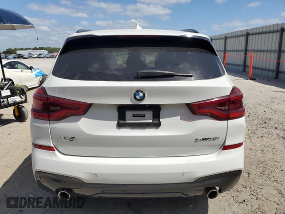 2021 BMW X3 sDrive30i z VIN 5UXTY3C01M9F55786, wystawiony jako Copart lot #55106335 z przebiegiem Nie podano mil oraz Nie do naprawy. Historia ofert i sprzedaży dostępna na DreamBid. Obrazek 6.