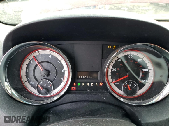 2015 Dodge Grand Caravan SXT with VIN 2C4RDGCG3FR625083, listed as a Copart auction lot 42409455 with 117,217 mi miles and Salvage Title. Bid and sale history available at DreamBid. Image 9.