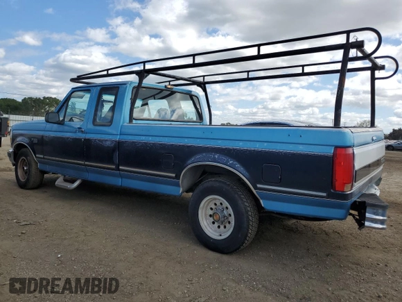 1992 Ford F-150 with VIN 1FTEX15N4NKA01109, listed as a Copart auction lot 47600495 with Not Provided miles and Salvage Title. Bid and sale history available at carsss.com. Image 2.