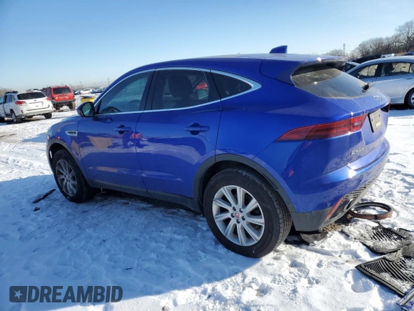 2018 Jaguar E-Pace S z VIN SADFJ2FX2J1Z30344, wystawiony jako Copart lot #45004505 z przebiegiem 45 662 mil mil oraz Szkoda całkowita • Salvage title. Historia ofert i sprzedaży dostępna na DreamBid. Obrazek 2.