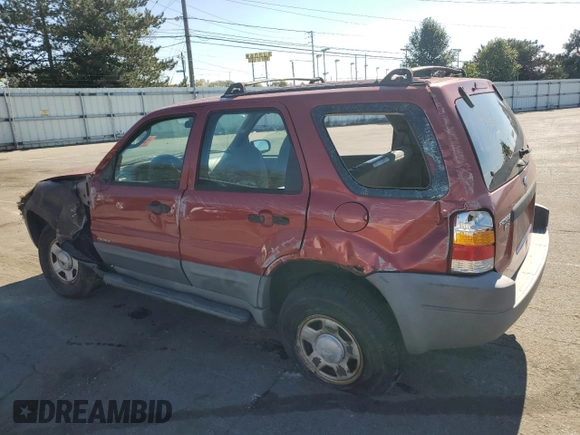 2001 Ford Escape XLS with VIN 1FMYU021X1KA95701, listed as a Copart auction lot 76782574 with 139,174 mi miles and Salvage Title. Bid and sale history available at carsss.com. Image 2.