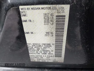 2016 Nissan Altima SV with VIN 1N4AL3AP3GC113982, listed as a IAAI auction lot 41737509 with 176,241 mi miles and . Bid and sale history available at DreamBid. Image 9.