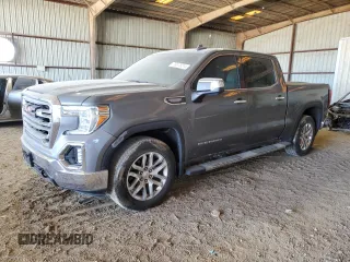 2021 GMC Sierra 1500 SLT with VIN 3GTP8DED1MG232165, listed as a Copart auction lot 76678214 with 112,274 mi miles and Clean title. Bid and sale history available at DreamBid. Image 1.