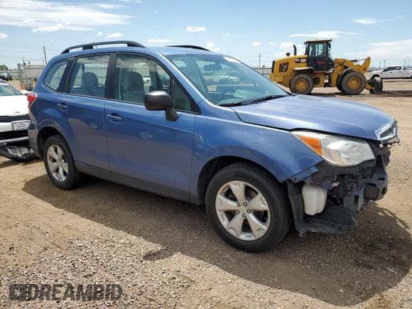 2015 Subaru Forester 2.5i with VIN JF2SJABC6FH487087, listed as a Copart auction lot 64630205 with 132,726 mi miles and Salvage title. Bid and sale history available at DreamBid. Image 4.