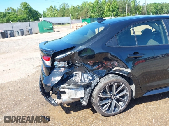 2020 Toyota Corolla SE with VIN JTDS4RCE9LJ020075, listed as a IAAI auction lot 39388212 with 46,014 mi miles and . Bid and sale history available at DreamBid. Image 17.