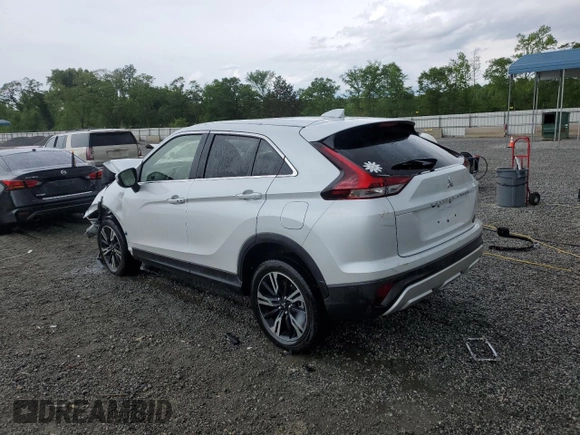 2023 Mitsubishi Eclipse Cross SE with VIN JA4ATWAA3PZ032950, listed as a Copart auction lot 54205275 with 32,974 mi miles and Salvage title. Bid and sale history available at DreamBid. Image 2.