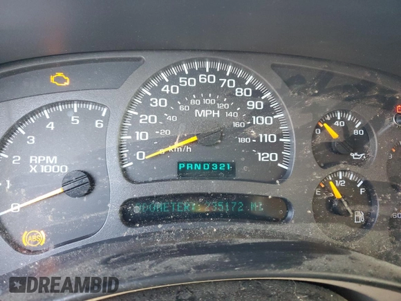 2004 Chevrolet Tahoe LS with VIN 1GNEK13T44J174219, listed as a Copart auction lot 74124674 with 235,172 mi miles and Salvage Title. Bid and sale history available at carsss.com. Image 9.