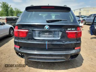 2012 BMW X5 35i with VIN 5UXZV4C5XCL765757, listed as a Copart auction lot 64497535 with 178,836 mi miles and Salvage title. Bid and sale history available at DreamBid. Image 6.