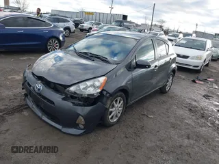 2012 Toyota Prius c One with VIN JTDKDTB31C1029950, listed as a IAAI auction lot 41223112 with 117,660 mi miles. Bid and sale history available at carsss.com. Image 18.