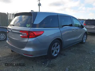 2019 Honda Odyssey EX with VIN 5FNRL6H56KB128197, listed as a IAAI auction lot 41057084 with 52,329 mi miles and . Bid and sale history available at DreamBid. Image 4.