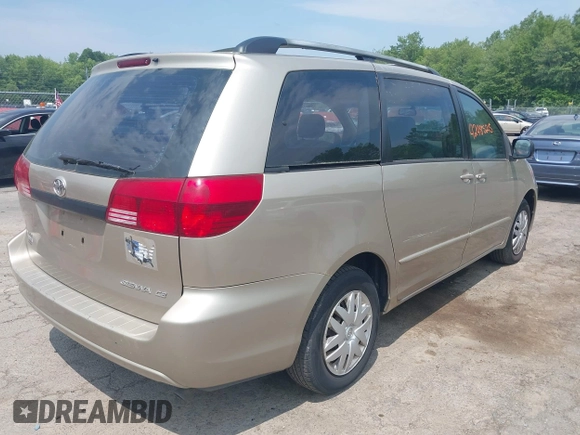 2005 Toyota Sienna CE z VIN 5TDZA23C65S364840, wystawiony jako IAAI lot #42485215 z przebiegiem 203 734 mil mil oraz . Historia ofert i sprzedaży dostępna na DreamBid. Obrazek 4.