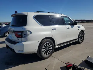2022 Nissan Armada SL with VIN JN8AY2BA5N9392690, listed as a Copart auction lot 82864374 with 49,225 mi miles and Salvage Title. Bid and sale history available at carsss.com. Image 3.