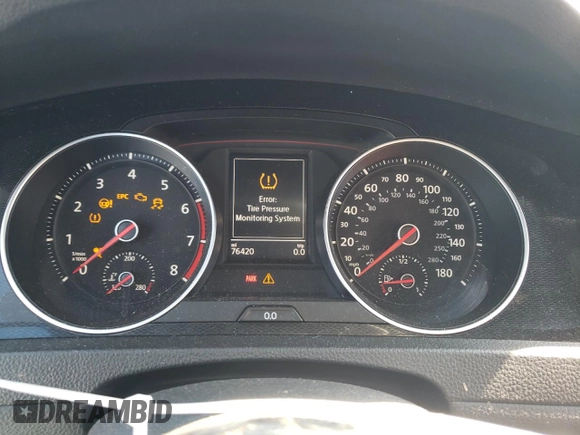 2015 Volkswagen Golf GTI Autobahn with VIN 3VW4T7AU0FM098534, listed as a Copart auction lot 59828284 with 76,420 mi miles and Salvage Title. Bid and sale history available at carsss.com. Image 9.